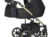 Коляска 2 в 1 Verdi Verso Gold 9023-VVG2v1-13, G01, черный