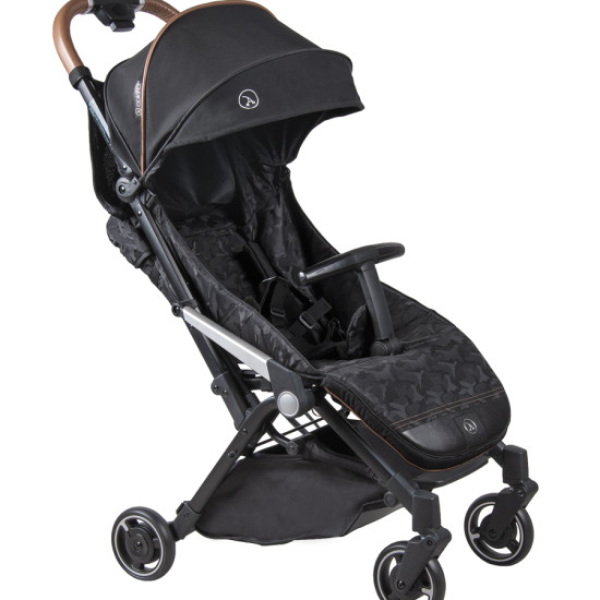 Коляска Coletto Lanza black moro, черный