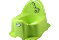 Горшок Tega Eco DN-001 Динозаврик без музыки DN-001-138, light green, салатовый