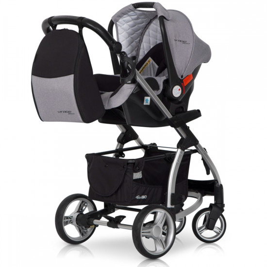 Автокрісло EasyGo Virage Ecco 9024-EGVE-10, grey fox, сірий