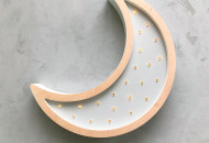 Nightlight sabo moon n01wh2, tree & white, white / beige