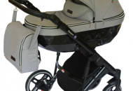 Коляска 2 в 1 Broco Chance 218, grey, серый