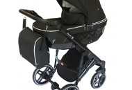 Коляска 2 в 1 Broco Chance 452, black, черный