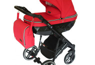 Коляска 2 в 1 Broco Chance 801, red, красный