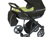 Коляска 2 в 1 Broco Monaco light green, салатовый