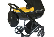 Коляска 2 в 1 Broco Monaco yellow, желтый