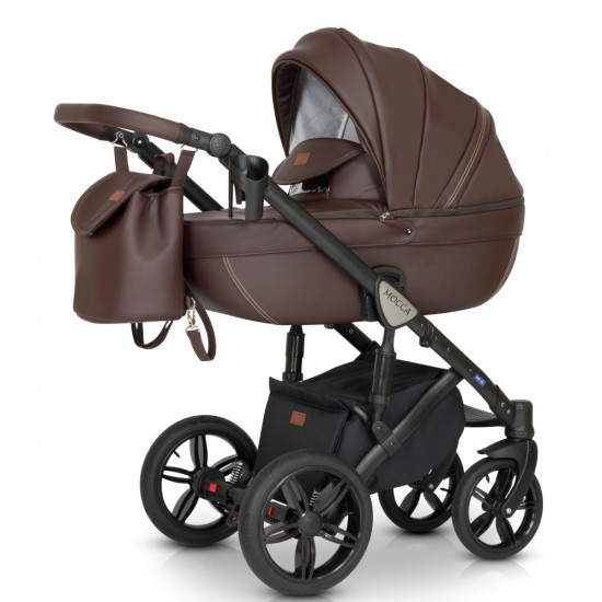 Коляска 3 в 1 Verdi Mocca 02, коричневий