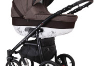 Коляска 2 в 1 Coletto Savona SC-05, сірий/коричневий