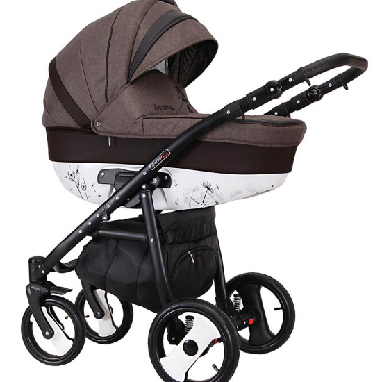 Коляска 2 в 1 Coletto Savona SC-05, сірий/коричневий