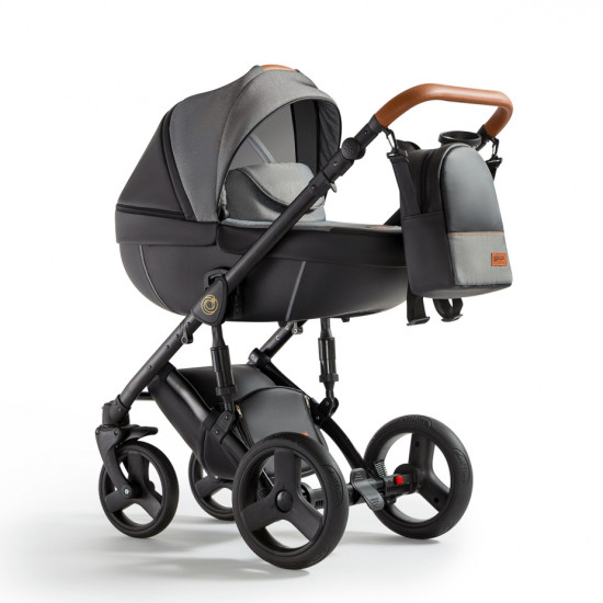 Коляска 2 в 1 Verdi Orion 01 Digital black, черный