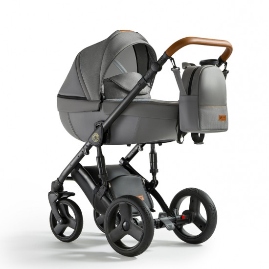Коляска 2 в 1 Verdi Orion 02 Dark grey, серый