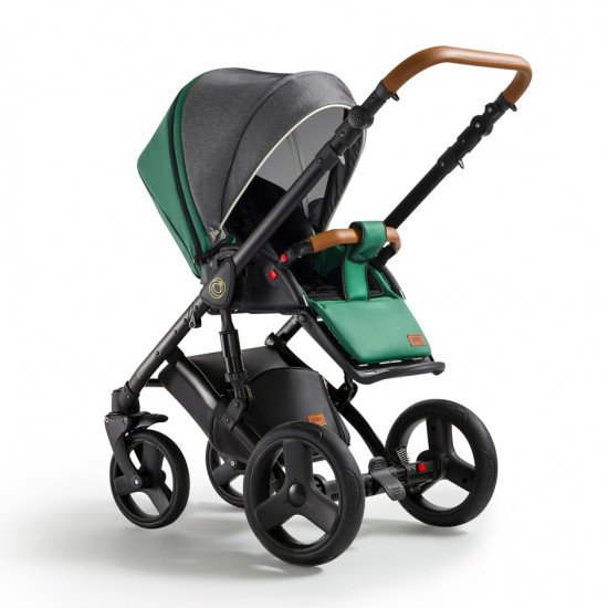 Коляска 2 в 1 Verdi Orion 04 Dark green, зеленый