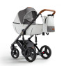 Коляска 2 в 1 Verdi Orion 06 White & Jeans, белый