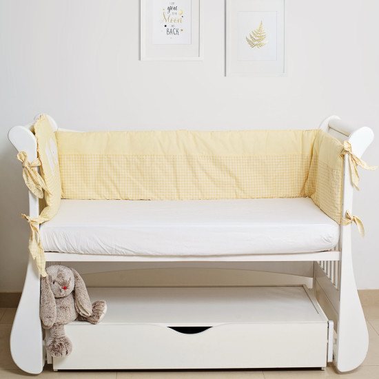 Бампер Twins Limited 2099-TL-002, Dog & cat yellow, жовтий