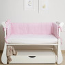Бампер Twins Limited 2099-TL-004, Dog & cat pink, розовый