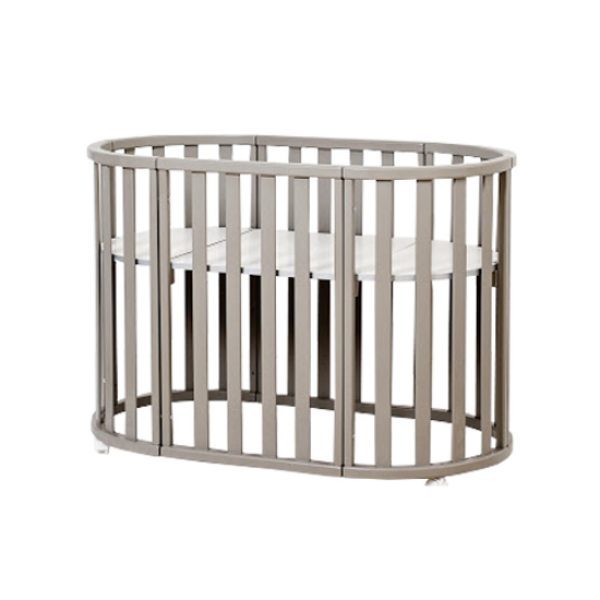 Кровать Twins Cozy овальное 160х60 9800-TC-160-10, серый, серый