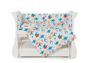 Бампер Twins Comfort line 2054-С-057, Акулки, голубой