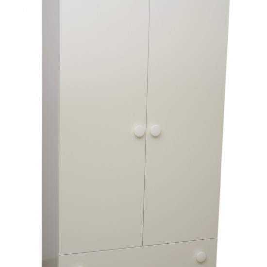 Шкаф Верес №1 38.1.2.06, белый, белый