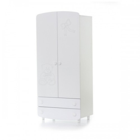 Шафа Верес №1 МДФ Ведмедик зі стразами 38.5.2.06, білий, білий