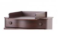 Сповивальний вигнуті фасади, арт. 36.4 шт. 36.4.03, горіх, коричневий