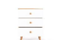 Комод Верес Нью-Йорк 600 32.2.33.2.15, бело / буковый, белый / беж