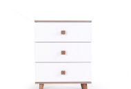 Комод Верес Нью-Йорк 600 32.2.33.2.13, капучіно/білий, білий/сірий