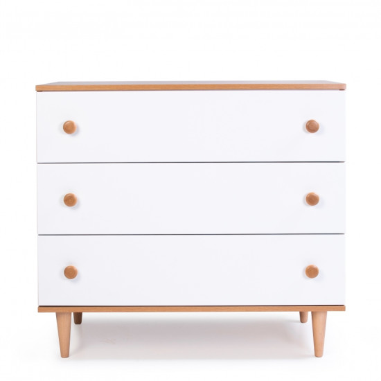 Комод Верес Нью-Йорк 900 33.2.33.2.15, біло/буковий, білий/беж