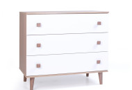 Комод Верес Нью-Йорк 900 33.2.33.2.13, капучіно/білий, білий/сірий