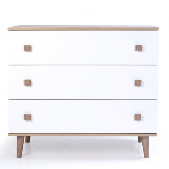 Комод Верес Нью-Йорк 900 33.2.33.2.13, капучіно/білий, білий/сірий