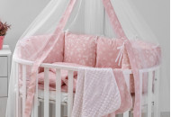 Балдахин Twins Dolce Лесные жители 1063-D-013, pink, розовый