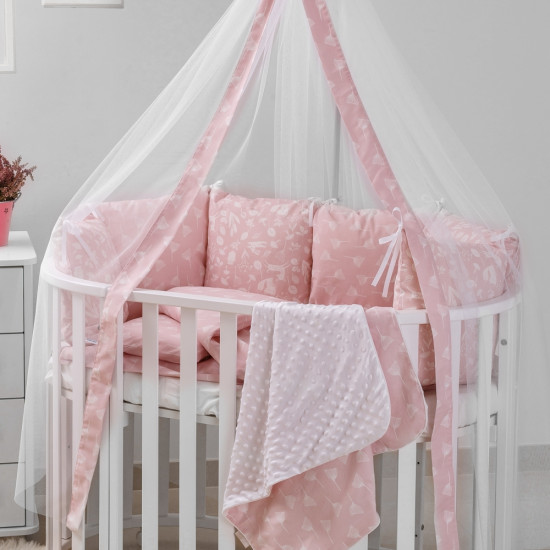 Балдахин Twins Dolce Лесные жители 1063-D-013, pink, розовый