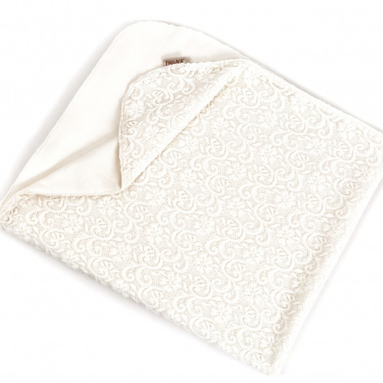 Крыжма - плед Twins Celebrity 110x90 1404-01, white, белый