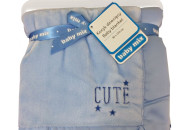 Плед Baby Mix SH-45551CL 80х110 blue, голубой