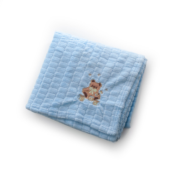 Плед Baby Mix TG-84230 80x110 TG-84230 blue, blue, голубой