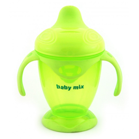 Поїлка - непроливайка Baby Mix 200 ml RA-C1-1711 RA-C1-1711 GR, green, зелений