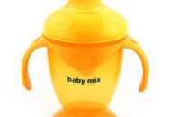 Поїлка - непроливайка Baby Mix 200 ml RA-C1-1711 RA-C1-1711 O, orange, оранжевий