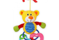 Плюшевая подвеска Baby Mix TE-9687 TE-9687-B, Мишка, мультиколир