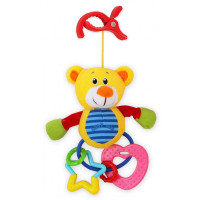 Плюшевая подвеска Baby Mix TE-9687 TE-9687-B, Мишка, мультиколир