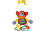 Плюшевая подвеска Baby Mix TE-9687 TE-9687-M, Обезьяна, мультиколир