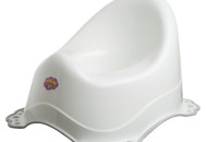 Детский горшок Maltex Classic белый/серый