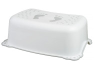 Подножка Maltex 2K white / grey, белый / серый