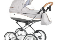 Коляска Roan Emma 54, світло сірий