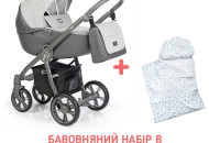 Коляска 2 в 1 Roan Esso Neutral Graphite, серый