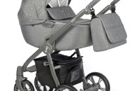 Коляска 2 в 1 Roan Esso Silver Chic, серый