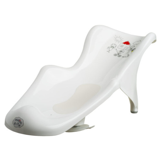 Maltex Family swimming slide with an anti -slip rug 5924 White, white
