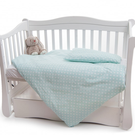 Exchange Bed 2 El Twins Premium 3027-P-070, peas, mint