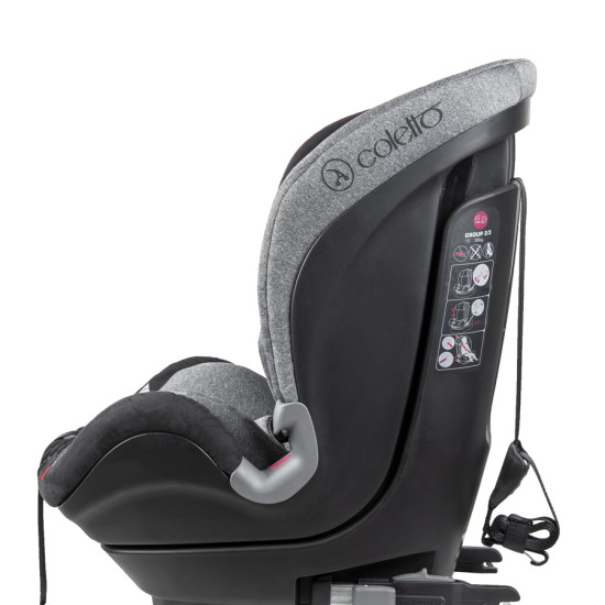 COOLETTO IMPERO ISOFIX GREY, Gray