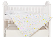 Сменная постель 3 эл Twins Eco Line Bunnies белый/мятный