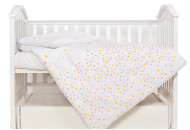 Сменная постель 3 эл Twins Eco Line Bunnies pink белый/розовый