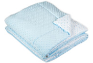 Одіяло в ліжечко Twins Minky 120x160 1601-189-04, blue, голубий